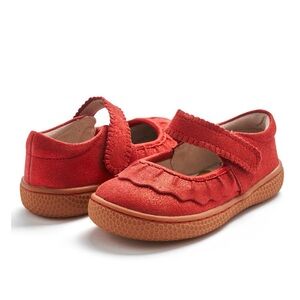 Livie and Luca Red RUCHE CLASSIC Mary Jane Size 12